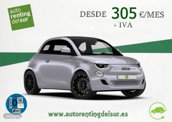  Fiat 500 Monotrim Hb 320km 85kW (118CV)+Comfort de 2024 por 305 EUR. en Sevilla 