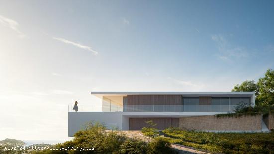 Villa de obra nueva de diseño único con espectaculares vistas panorámicas al mar - ALICANTE