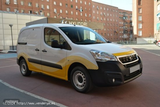 Peugeot Partner Furgon BlueHDi 100 Confort L1 100 CV de 2018 con 217.000 Km por 8.600 EUR. en Madrid
