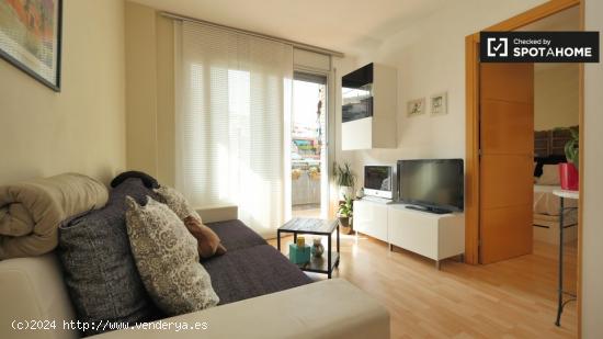 Acogedor apartamento de 1 dormitorio en alquiler en Horta-Guinardó - BARCELONA