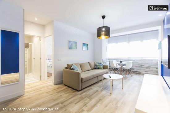  Vibrante apartamento de 1 dormitorio en alquiler en Atocha - MADRID 