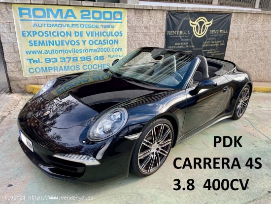  Porsche 991 CARRERA 4 S CABRIO 3.8 400CV PDK - Barcelona 
