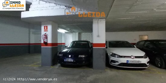 Plaza de aparcamiento en venta  en Lleida - Lleida