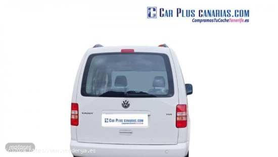 Volkswagen Caddy FURGON 1.6 75CV de 2012 con 57.037 Km por 16.340 EUR. en Tenerife