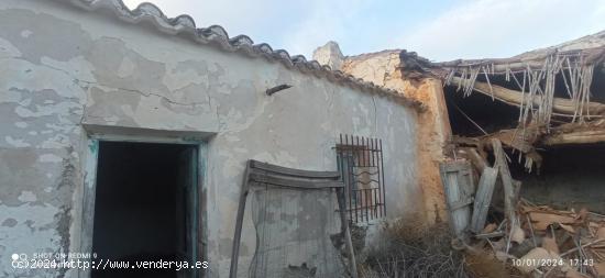 Casa de piedra para restaurar con 5,5 hec de terreno - ALMERIA