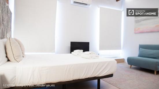 Elegante apartamento de 1 dormitorio con terraza en alquiler, cerca de El Rastro en La Latina - MADR