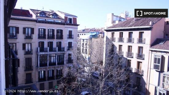 Acogedora habitación con llave independiente en apartamento de 9 dormitorios, Puerta del Sol - MADR
