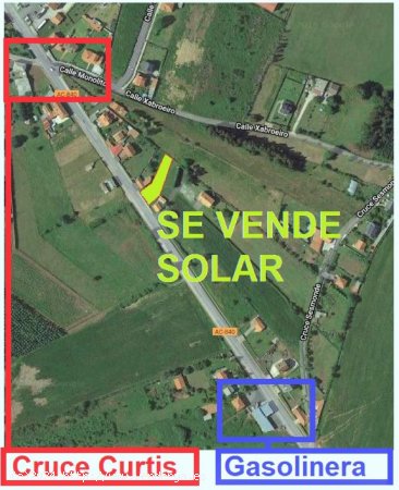 Solar en venta en Vilasantar (La Coruña)