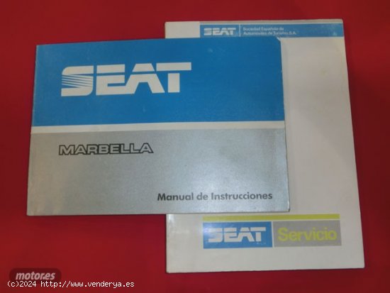 Seat Marbella GLX de 1987 con 71.000 Km por 5.000 EUR. en Valencia