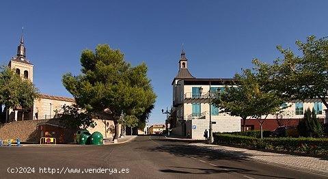  VALAZANCA VENDE PARCELA DE ESQUINA EN UGENA - TOLEDO 