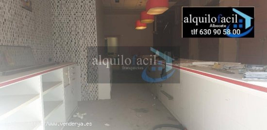 SE ALQUILA BAR/ ARQUITECTO VANDELVIRA/ 155 METROS/ 1000 €