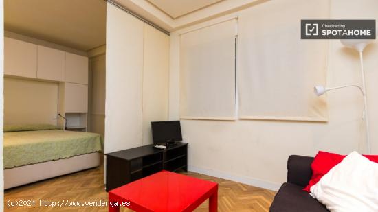 Apartamento estudio lindo y acogedor, con aire acondicionado en el exclusivo Salamanca - MADRID
