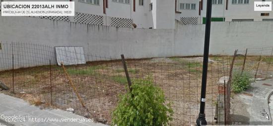 Parcela urbanizada en Alhendín con proyecto de vivienda en una sola planta - GRANADA