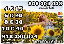  Tarot visa económico 4 euros 15 mtos. 806-131-072 solo 0,42cm   
