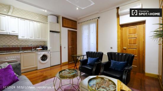 Elegante apartamento de 1 dormitorio en alquiler en Malasaña - MADRID
