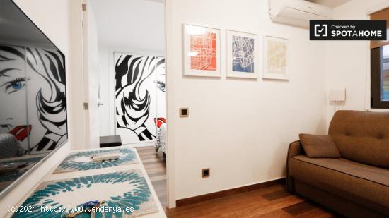 Moderno apartamento de 1 dormitorio en alquiler en Centro - MADRID
