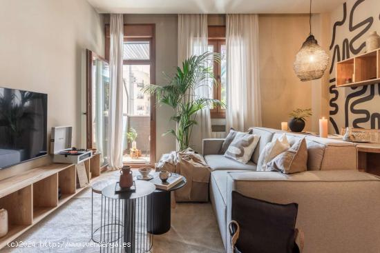 Se alquila apartamento amoblado de 2 habitaciones AZCA - MADRID