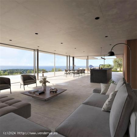 Villa de lujo de diseño vanguardista con vistas panorámicas al mar - ALICANTE