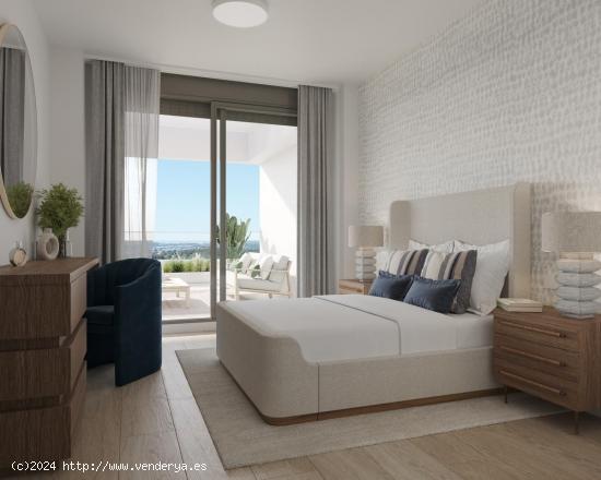 Ático de 2 dormitorios con vistas al mar en Estepona - MALAGA