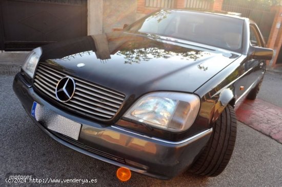 Mercedes Clase S s 500 coupe piel beige-navi-xenon-techo bose-full de 1993 con 47.000 Km por 21.700 