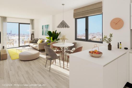 Obra nueva en el centro de Málaga con 35 viviendas de 1 y 2 dormitorios - MALAGA