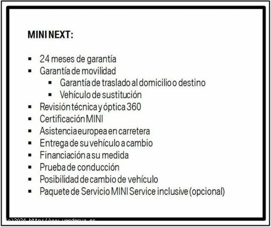 MINI Cabrio Cooper 100 kW (136 CV) - Taco - La Laguna