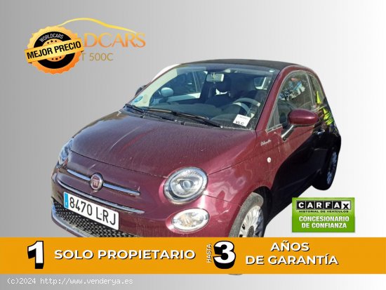  Fiat 500C Dolcevita 1.0 Hybrid 51KW (70 CV) - San Vicente del Raspeig 