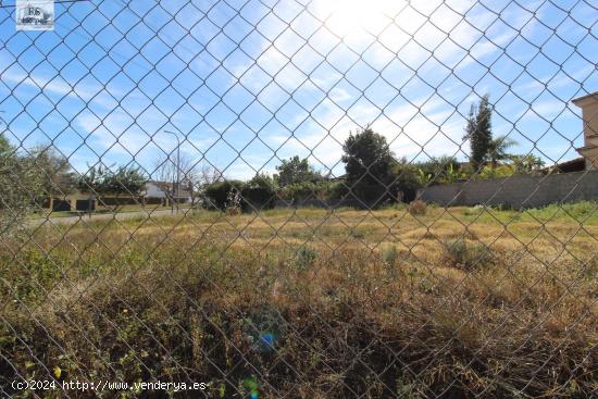 PARCELA CERCANA AL PUEBLO - VALENCIA