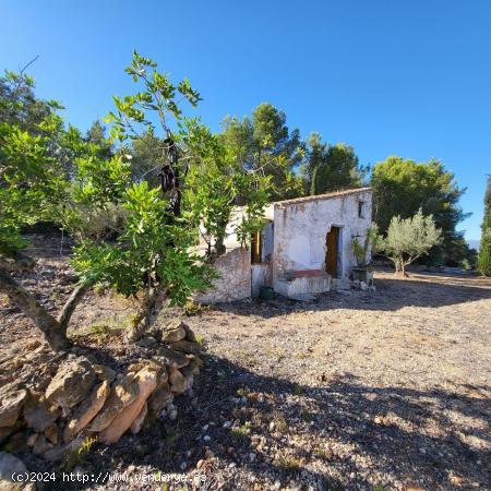 Finca Rústica con caseta de campo para rehabilitar, vistas mar y montaña - TARRAGONA