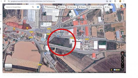  Parcela urbana de uso industrial en Alberite, La Rioja - LA RIOJA 