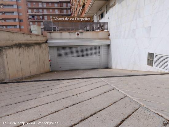 Plaza de parking en les Bases de Manresa - BARCELONA