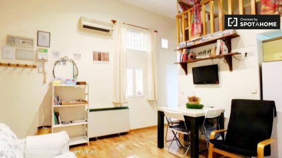 Encantador apartamento de 2 dormitorios con aire acondicionado en alquiler en el centro de Lavapiés