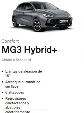 MG MG3 Hybrid+ COMFORT - Taco - La Laguna