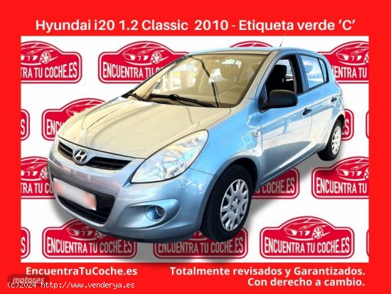  Hyundai i20 1.2 classic de 2010 con 105.860 Km por 5.995 EUR. en Tarragona 