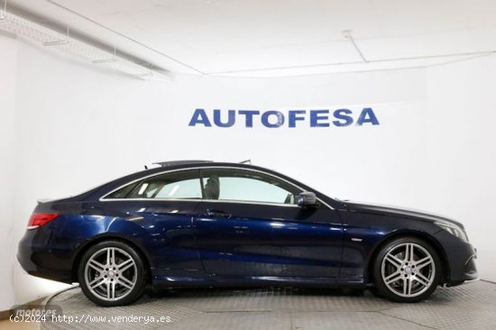 Mercedes Clase E Coupe Sport Edition AMG Pack 170cv Auto 2p # TECHO,NAVY,CUERO de 2016 con 74.600 Km