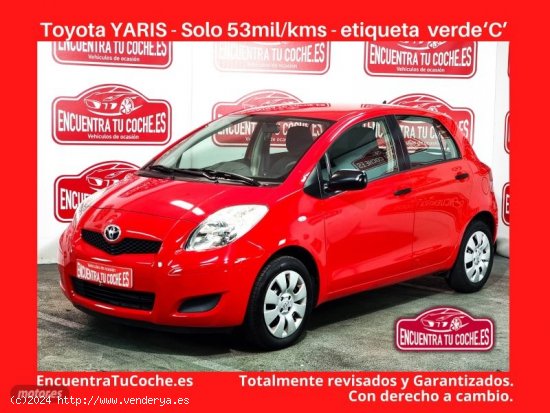  Toyota Yaris 1.0 VVT-i Active de 2011 con 53.657 Km por 8.000 EUR. en Tarragona 