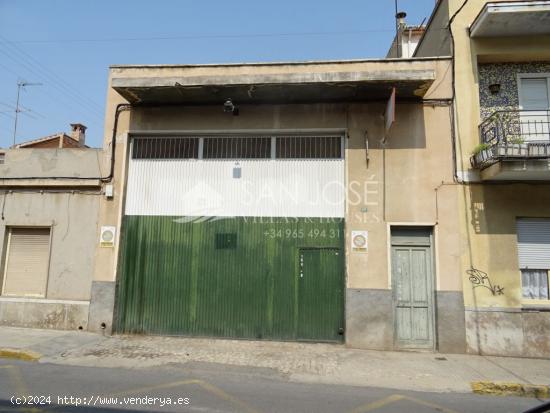  VENTA DE NAVE INDUSTRIAL EN EL CENTRO DE ASPE, ALICANTE, SPAIN, PARA CUALQUIER NEGOCIO - ALICANTE 