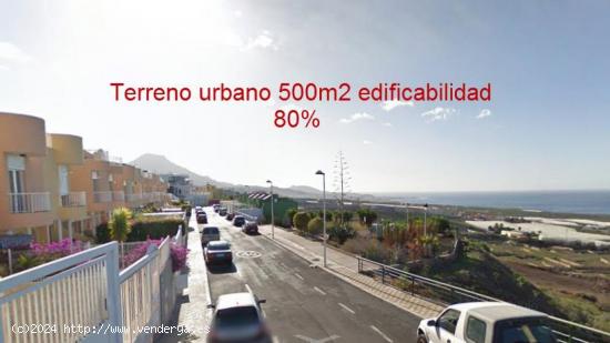 Charco del Valle Terreno urbano 500m2-- Edificabilidad 80% - SANTA CRUZ DE TENERIFE