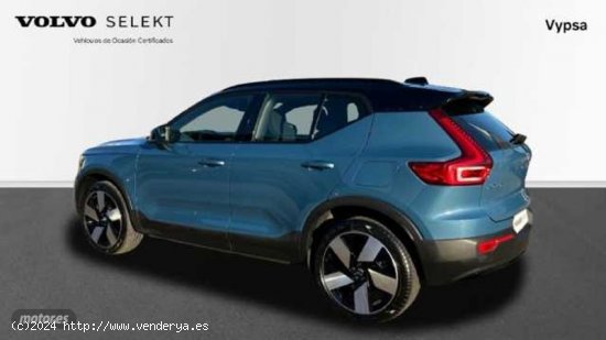 Volvo XC40 BEV 78KWH RECHARGE TWIN PLUS AWD 408 5P de 2022 con 11.624 Km por 46.500 EUR. en Malaga