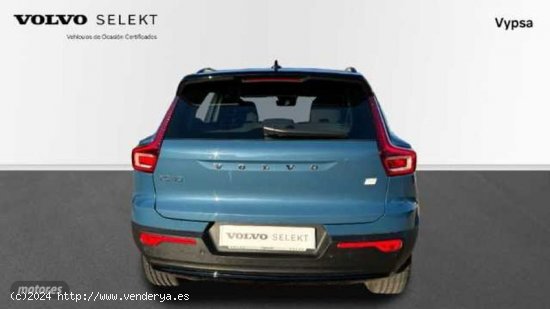 Volvo XC40 BEV 78KWH RECHARGE TWIN PLUS AWD 408 5P de 2022 con 11.624 Km por 46.500 EUR. en Malaga