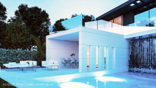 VENTA-OBRA NUEVA- VILLA AQUA-ALTAONA MURCIA-4D-4+1B-202,46 M2-TERRAZA 56M2-PISCINA-PRECIO 780000 EUR