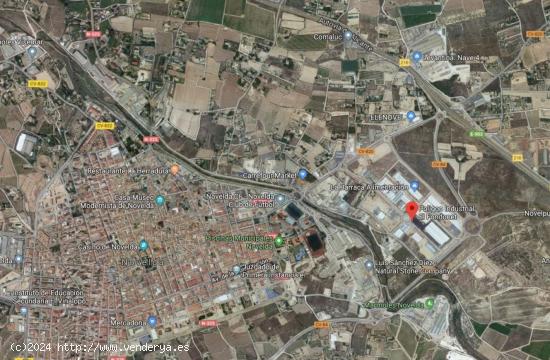 Interesante suelo urbano industrial en parcela urbanizada en Polígono Fondonet (Novelda) - ALICANTE