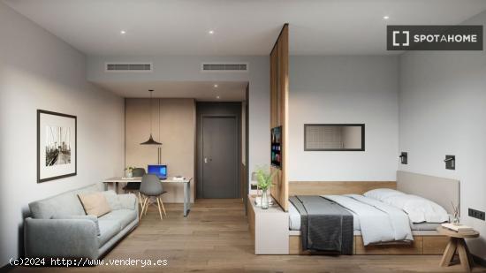 Apartamento tipo estudio en alquiler en una residencia en Sant Martí - BARCELONA