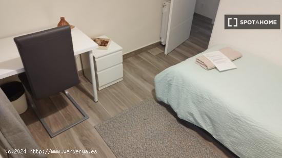 Se alquilan habitaciones en apartamento de 5 habitaciones en Los Ángeles - MADRID