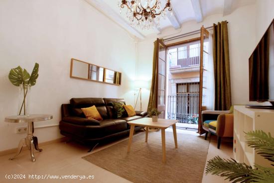  Apartamento de 3 dormitorios en alquiler en Ciutat Vella, Barcelona - BARCELONA 