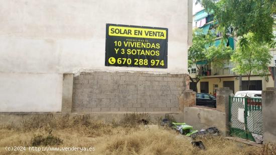 SE VENDE TERRENO URBANO  PARA CONSTRUIR EN MUY BUENA ZONA - ALICANTE