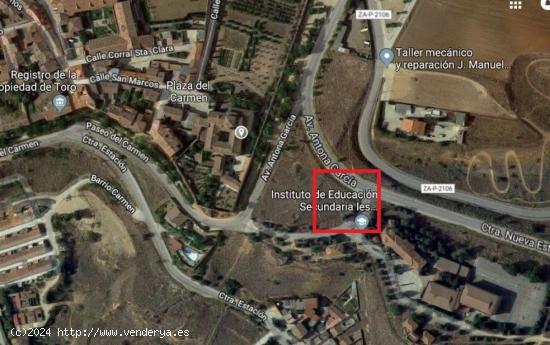 Urbis te ofrece solar en venta en Toro (Zamora) - ZAMORA