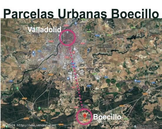 Urbis te ofrece parcelas en venta en Boecillo Urb Aldeamayor de San Martín y Urb El Soto, Valladoli