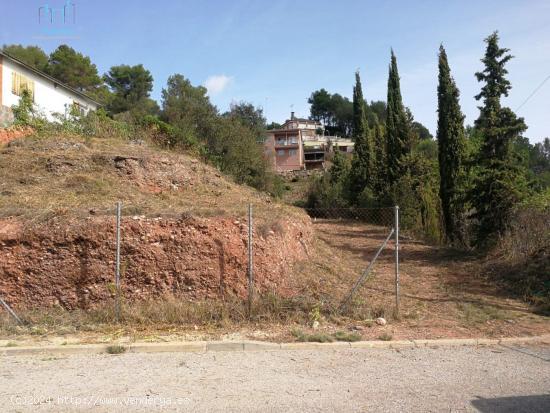 TERRENO IDEAL PARA CONSTRUIR EN URBANIZACIÓN DE LAS MARINAS - SANT LLORENÇ SAVALL - BARCELONA