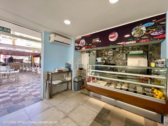 ALQUILER CAFETERIA TOTALMENTE INSTALADA CERCA PLAZA SOLYMAR - MALAGA